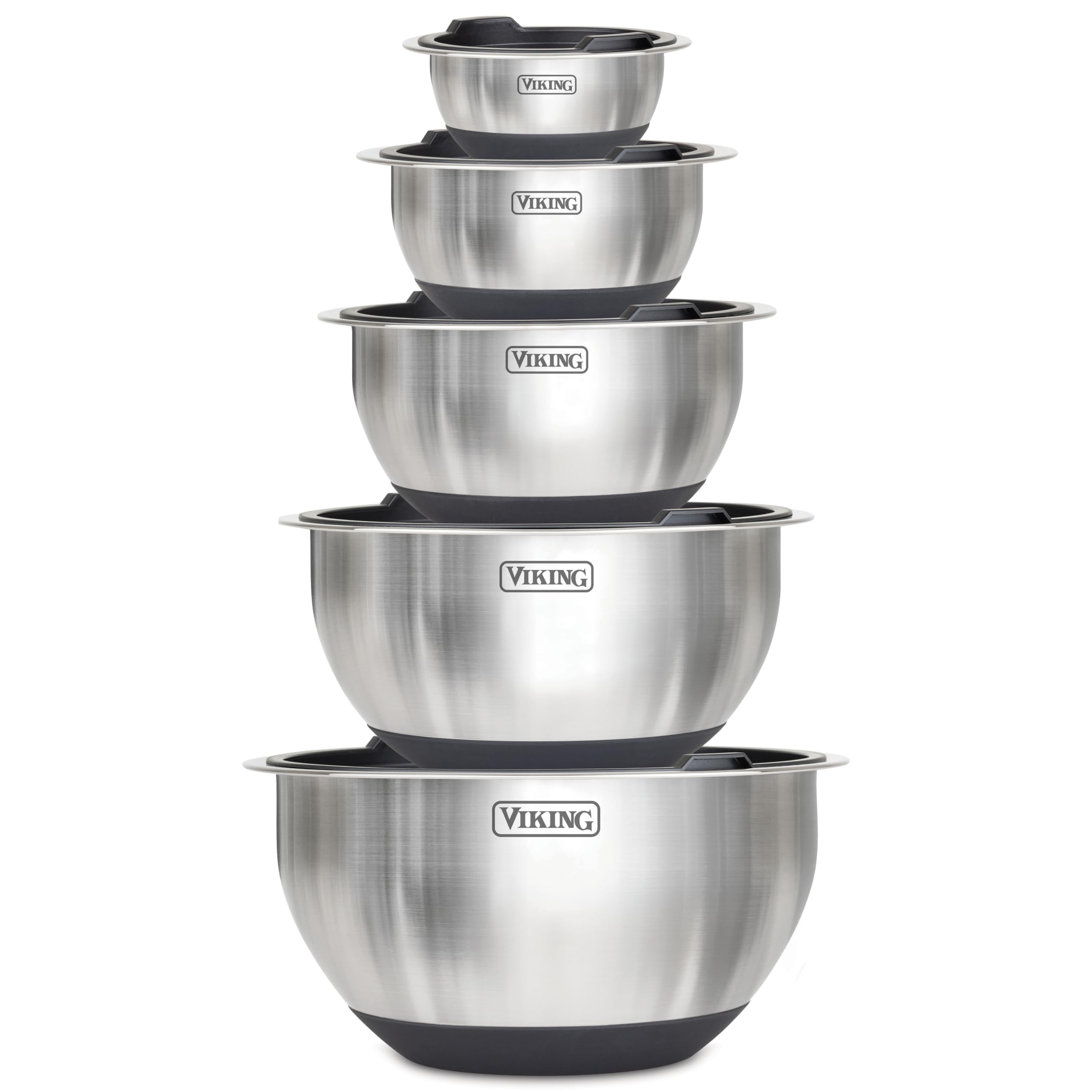 Conjunto Viking de 10 tazones para cocina organizada y versátil.