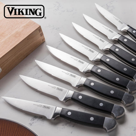 Recomendado lavado a mano para mantener el filo y el acabado de Viking