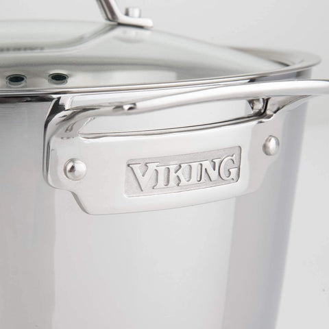 Viking Olla holandesa acabado espejo para estilo y limpieza fácil.