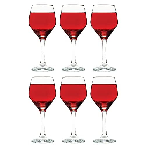 Copa Vikko: tallo delgado y cristal claro para vino.