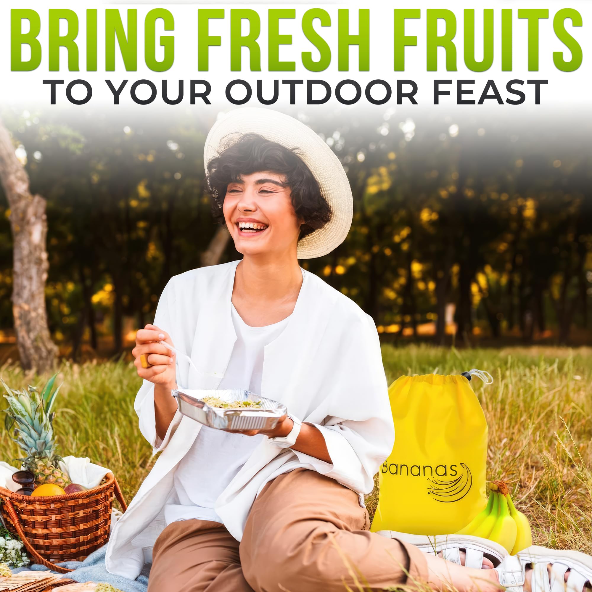 Bolsa Vikrom ideal para viaje y almacenamiento de frutas