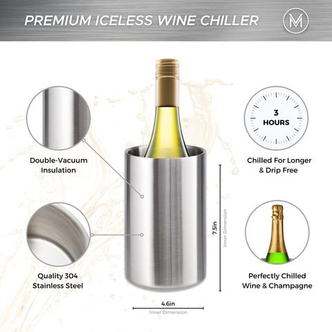 Villa & Marx balde 750 ml se adapta a botellas estándar