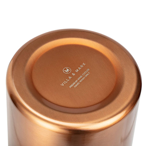 Villa & Marx Enfriador de vino cobre, compatible con botellas 750 ml.