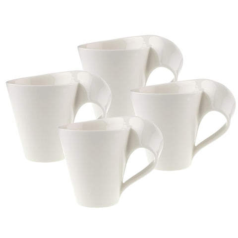 Juego de 4 tazas Villeroy & Boch NewWave Caffe para espresso o capuchino