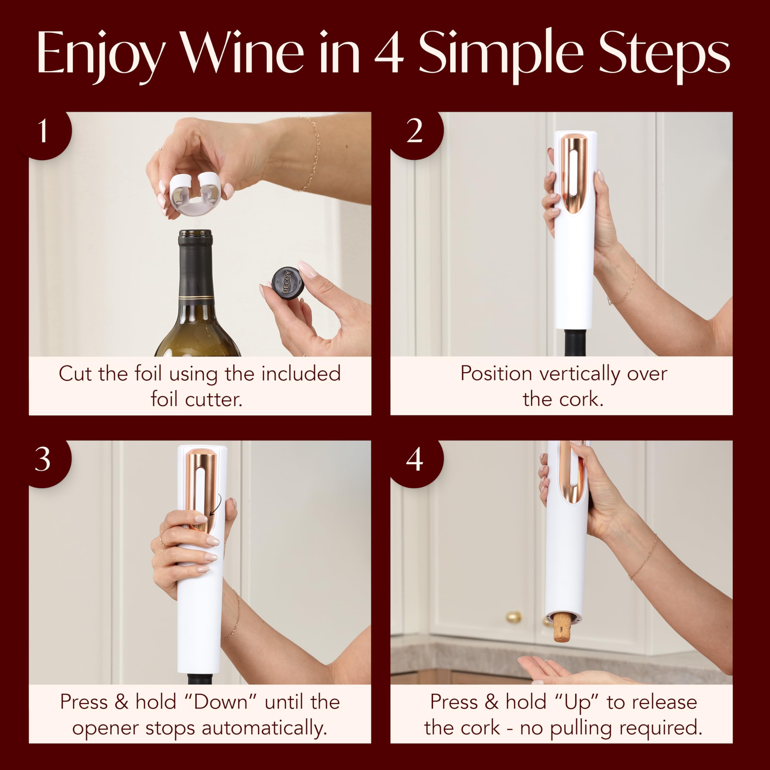 Diseño elegante de VIN FRESCO en una cocina moderna