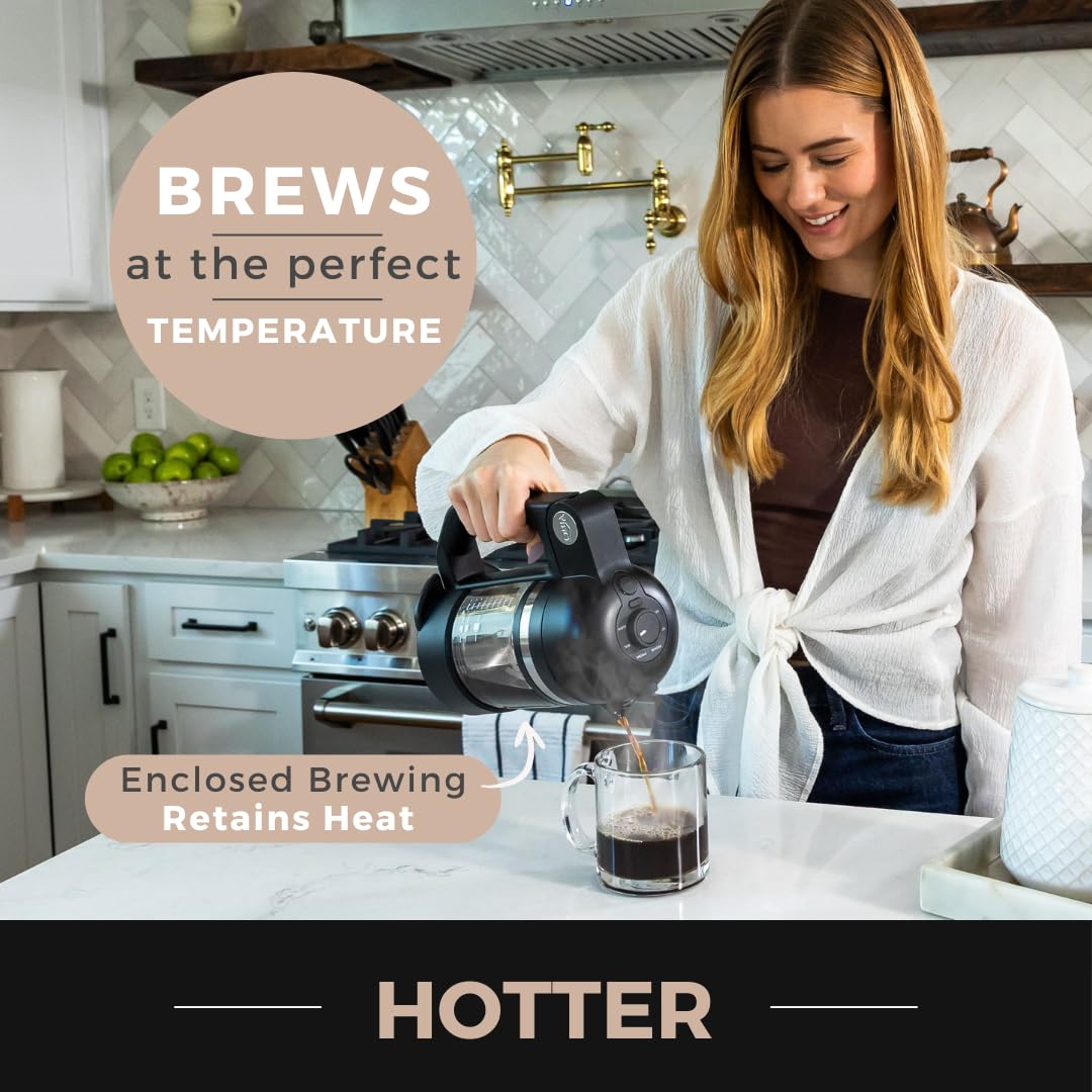 VINCI Micro Café muestra compatibilidad con cápsulas Keurig y cápsulas reutilizables.