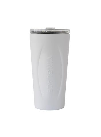 Vinglacé vaso termico aislado con inserto de vidrio para bebidas sin sabor metálico.