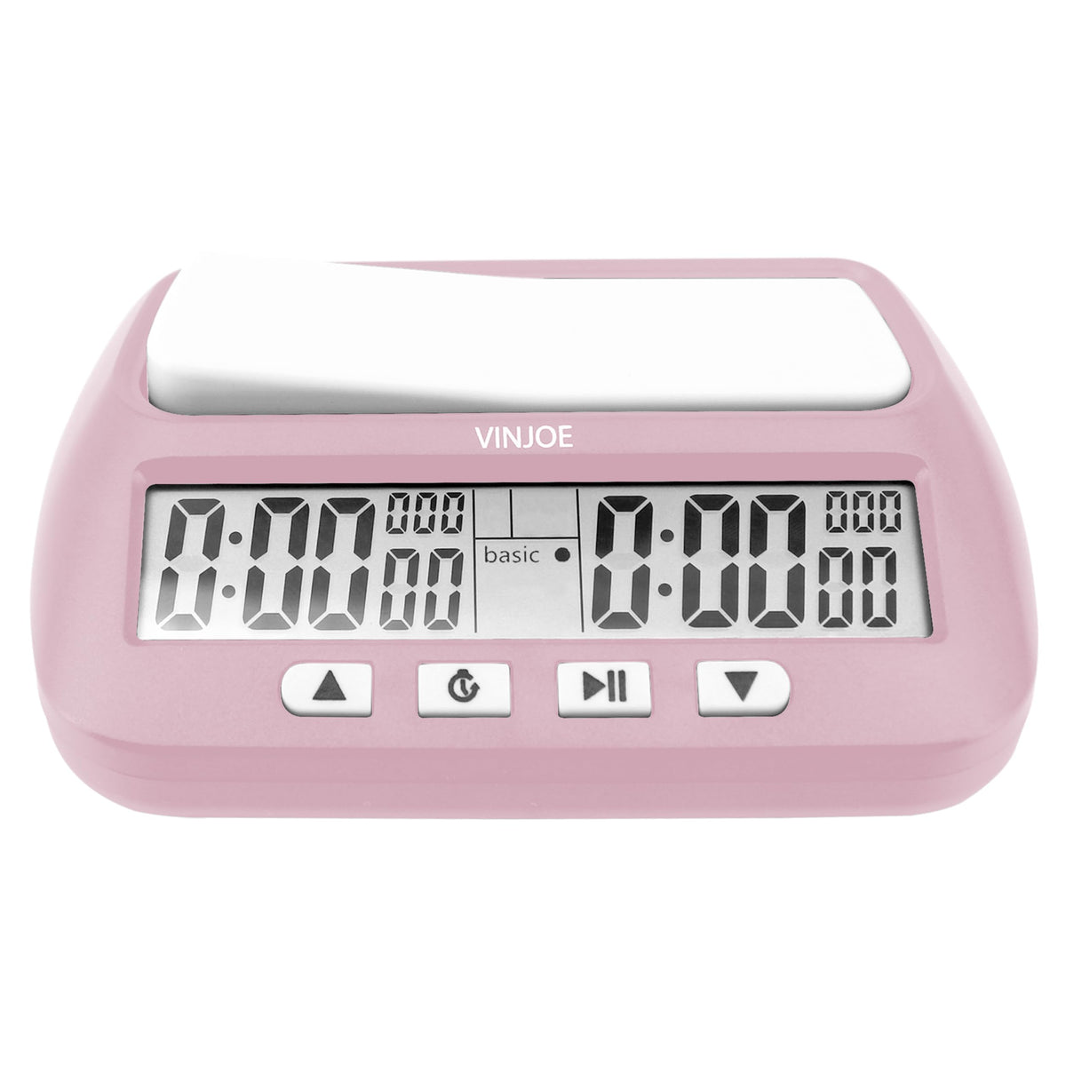 VINJOE reloj-ajedrez-digital-portátil facilita partidas rápidas y precisas.