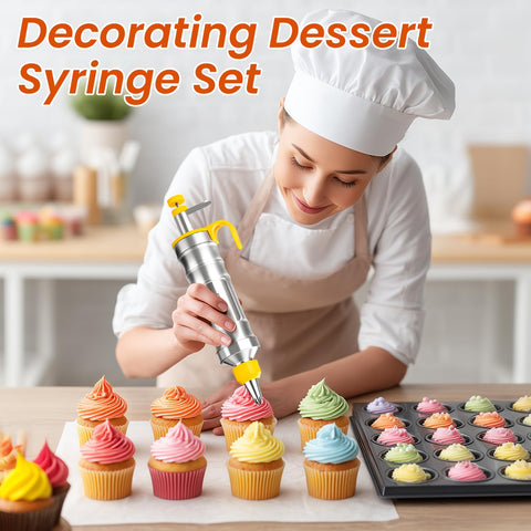 Vinland bolsas desechables para decoración permiten relleno limpio y sin derrames.