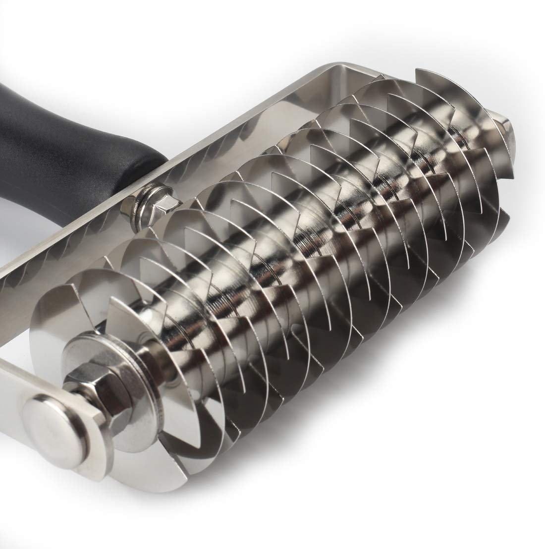 VINMEN AMPSEVEN rejilla para pizza y pasteles, acero inoxidable duradero