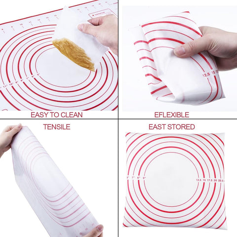 Vinoil rodillo de 17 pulgadas ajustable para pizzas y masas