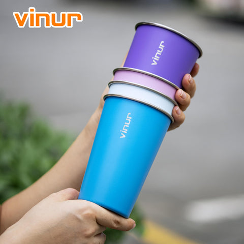 Copa VINUR ligera para mochila y picnic.