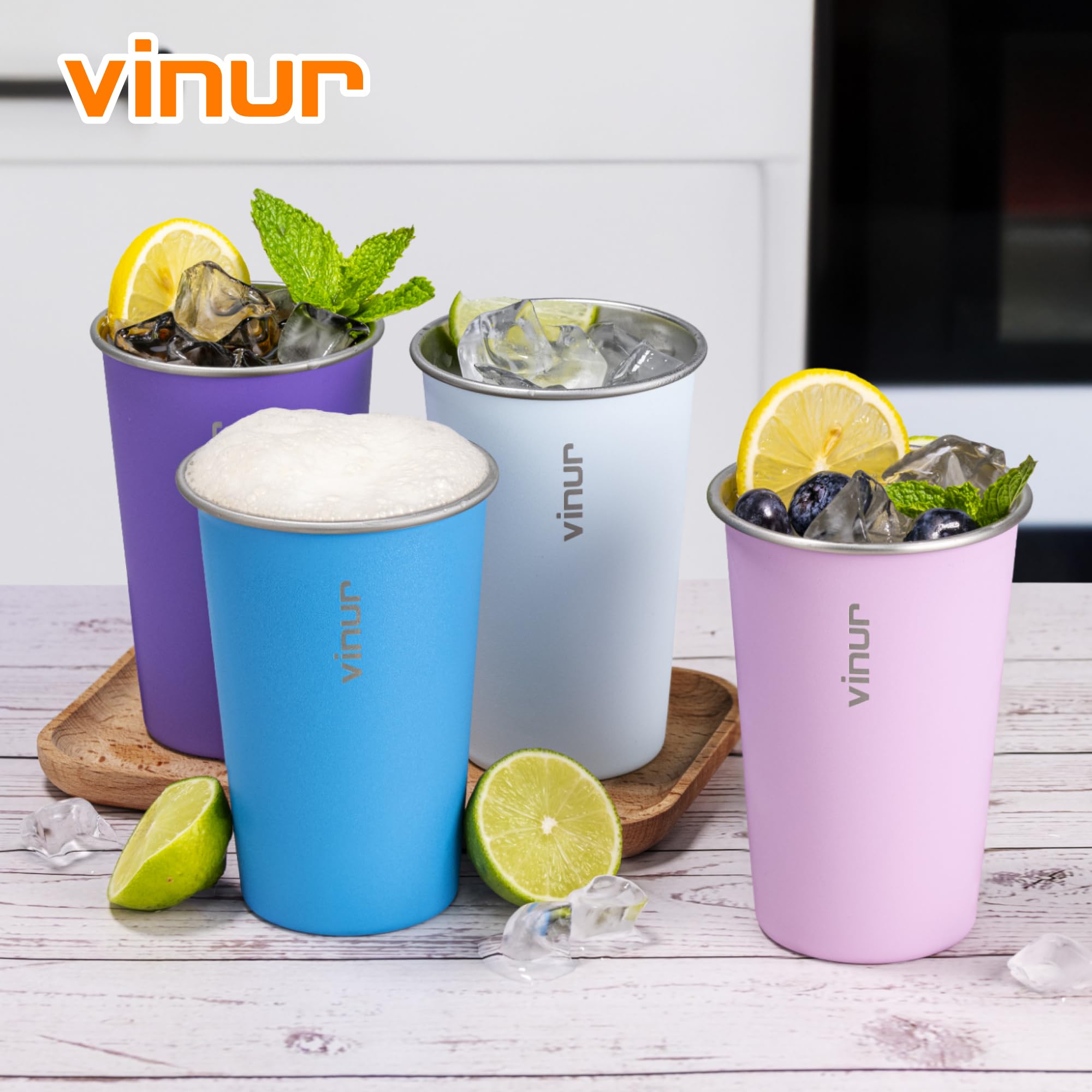 Copa VINUR apta para cerveza, vino y café.