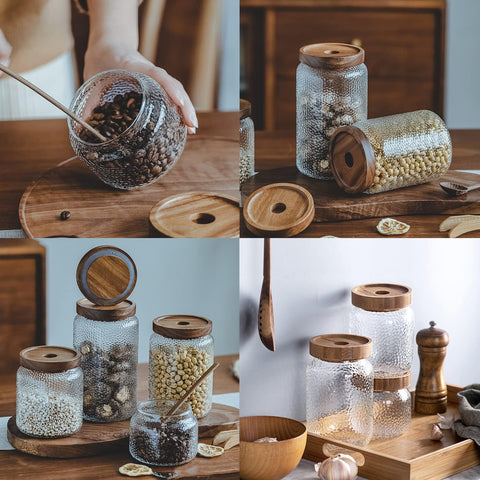 Viovian jarro para azúcar, café o nueces, útil en la cocina.