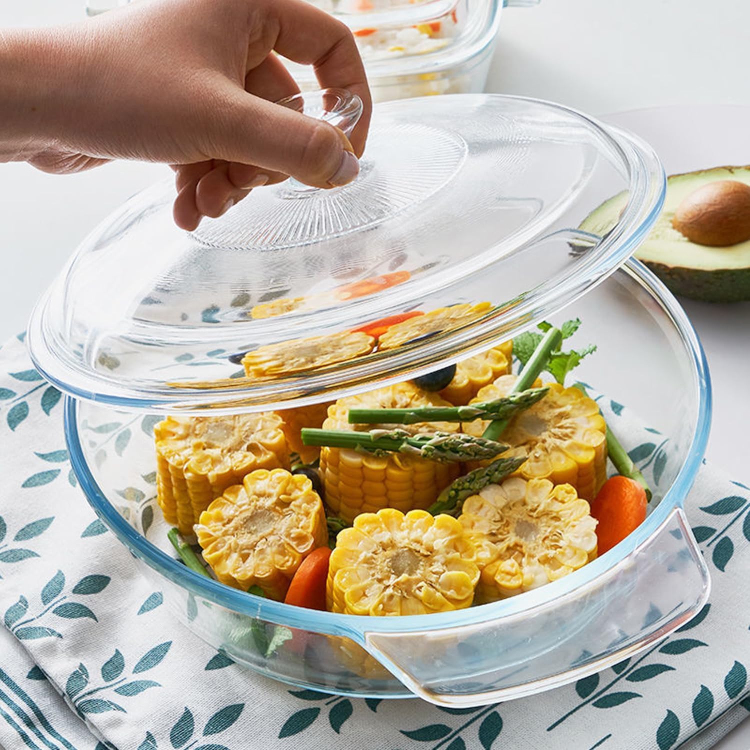 VIPHIEC porciones de 0.8L para comidas individuales y almacenamiento sencillo.