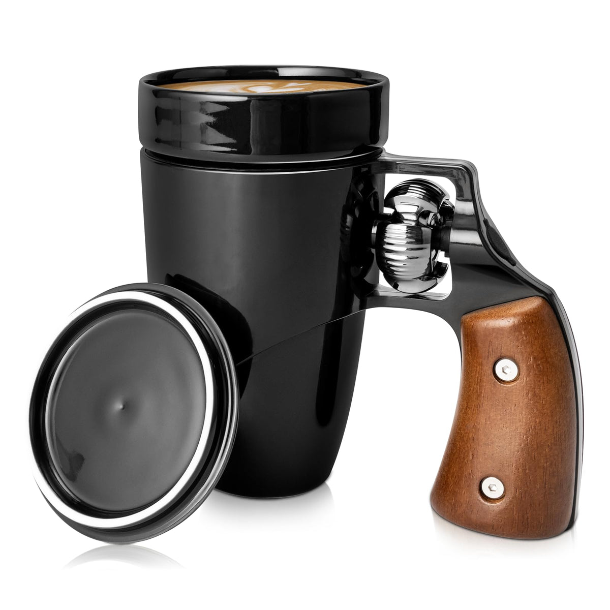 Taza VIREESR revolver ergonómica para café diario