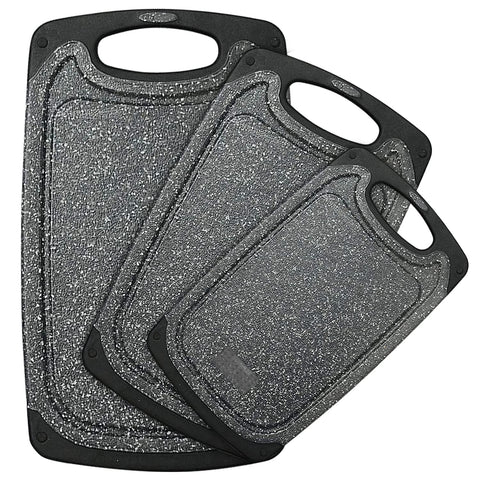 Tabla de cortar Viretang, juego de 3 piezas, resistente y apta para lavavajillas.