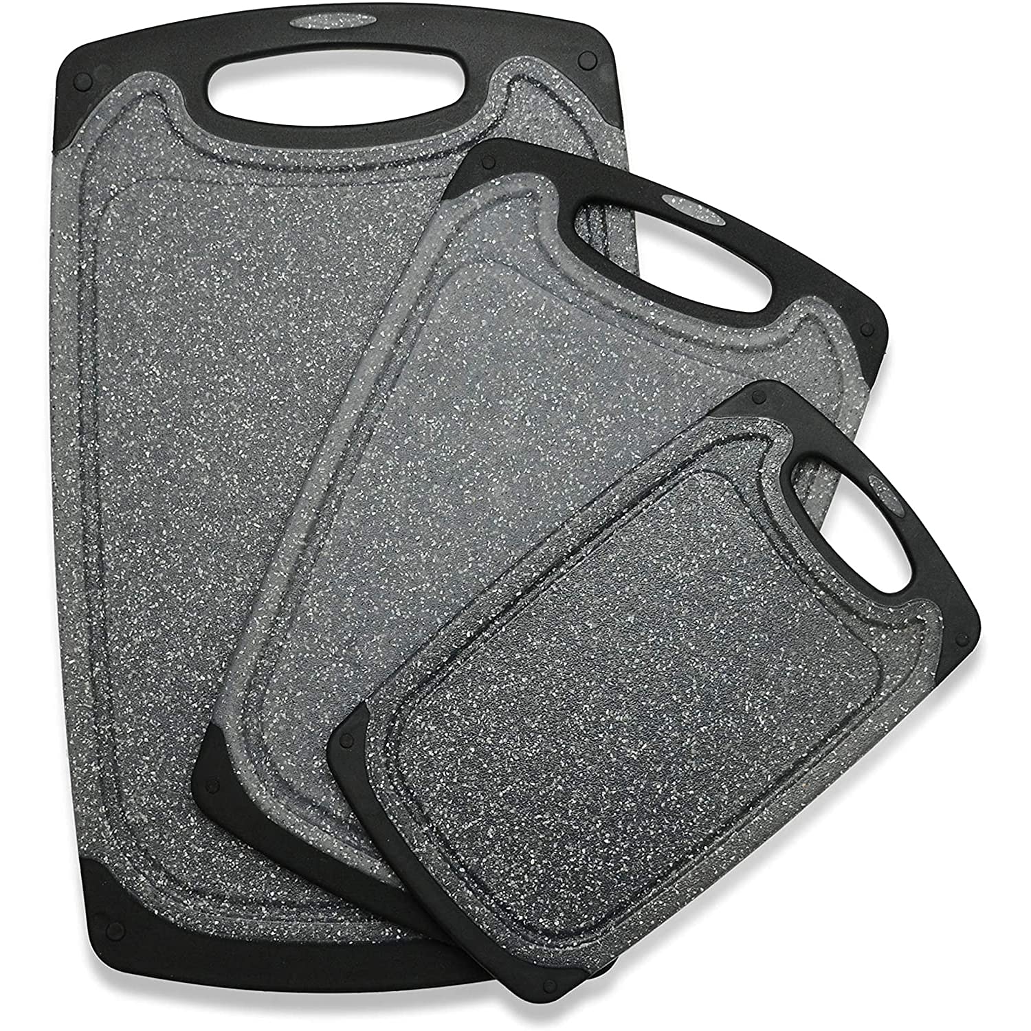 Tabla de cortar Viretang grande con mango ergonómico para uso diario.