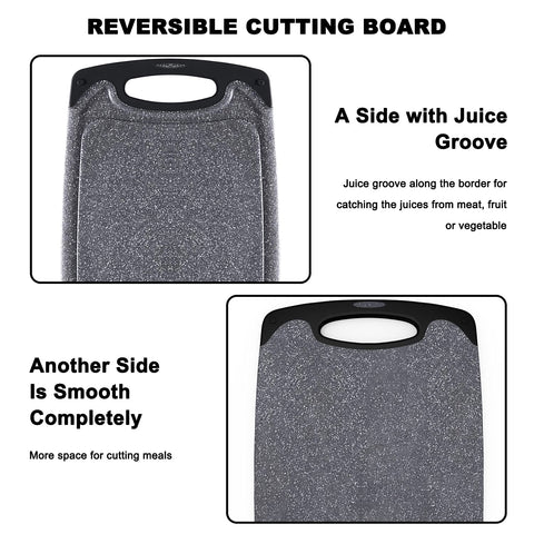 Tabla de cortar Viretang con mango ergonómico para un agarre cómodo.