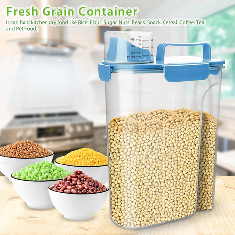 Viretec Capacidad Seis Litros: ideal para arroz o granos al alcance