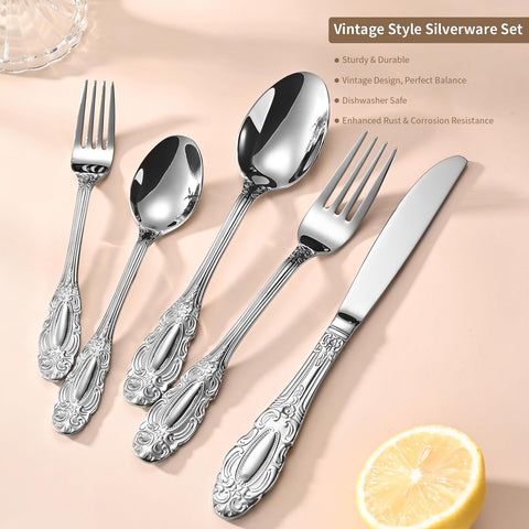 Viriby cubiertos para ocasiones especiales, combinan con vajilla y decoraciones festivas.