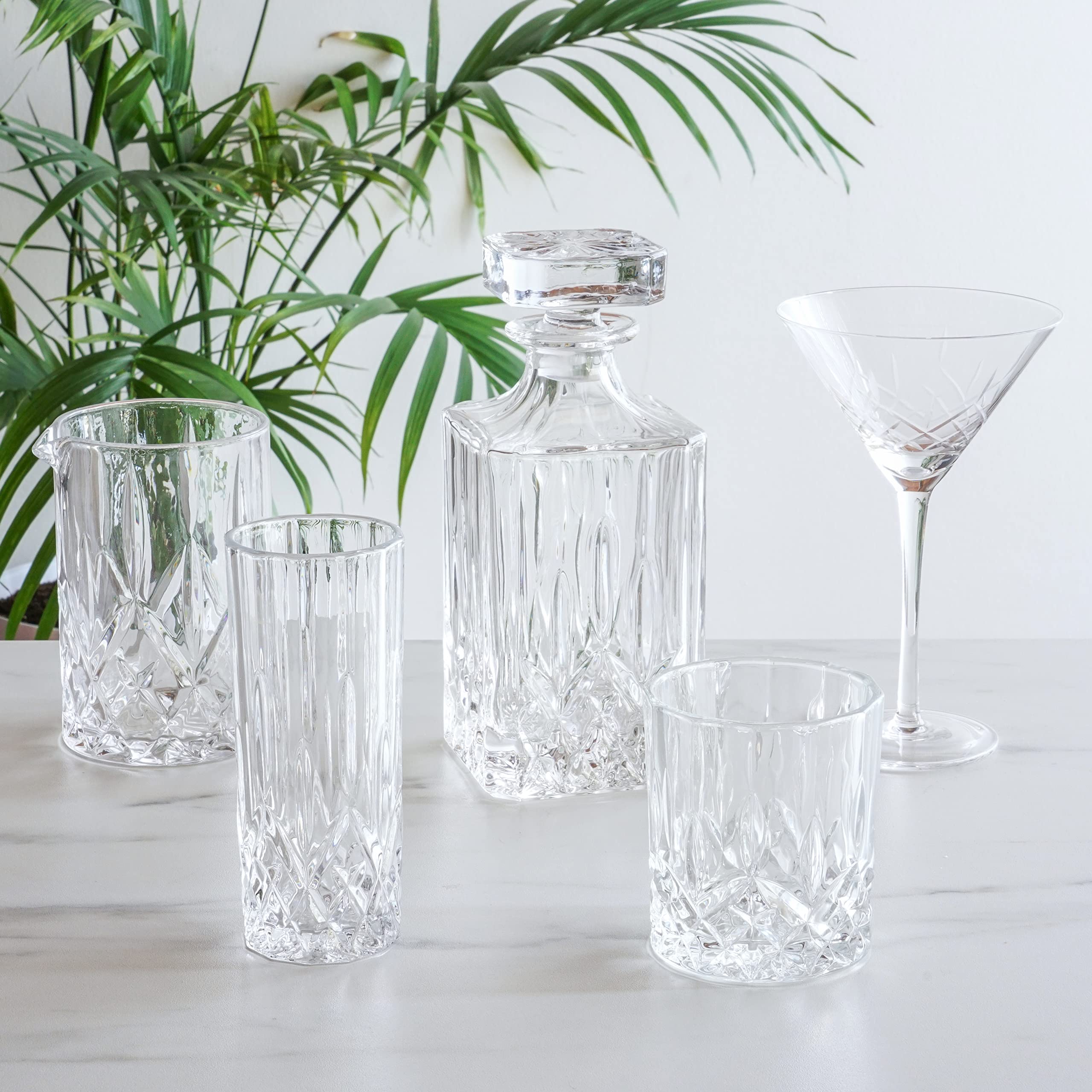 Regalo ideal para amantes de whisky: conjunto Viski Admiral de 4 vasos cristal.