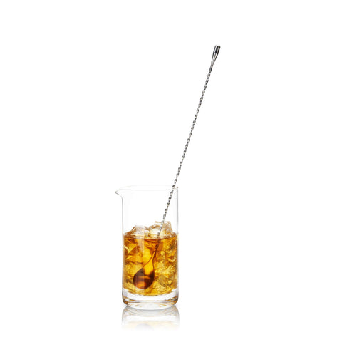 Viski barspoon peso preciso en acero inoxidable para mezclar cocteles.