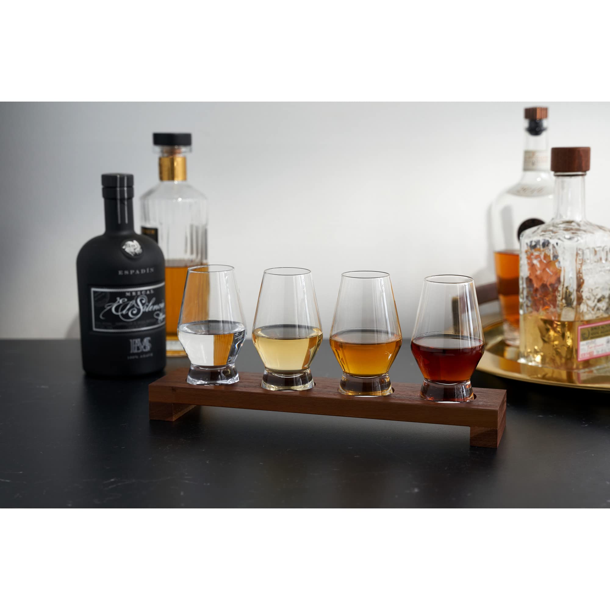 Viski, conjunto de degustación para catas de vinos y bebidas