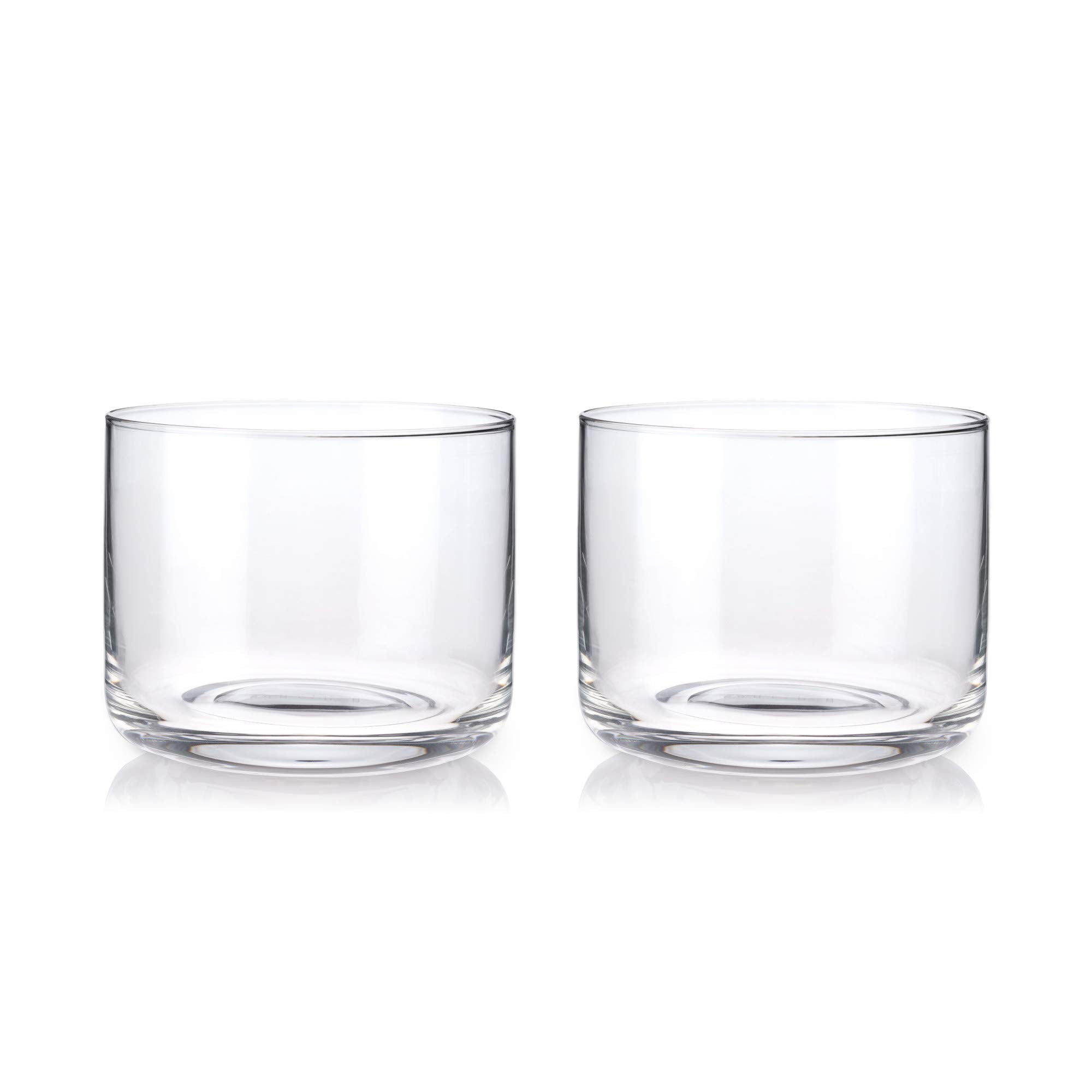 Viski cristal diseño minimalista, copas para cócteles que destacan.