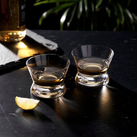 Viski vaso degustación tequila y whisky, base estable favorece la experiencia de cata en casa