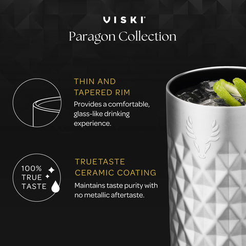 Viski Paragon con recubrimiento cerámico interior mantiene sabor fresco
