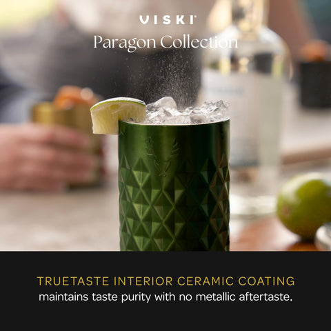Viski Paragon diseño facetado, elegante y resistente