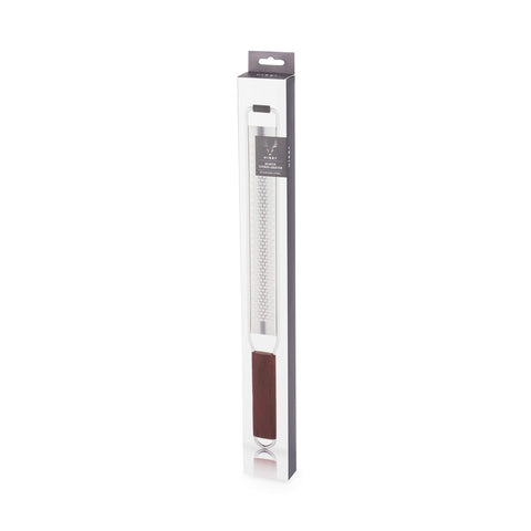 Viski rallador bar citrico acacia, perfecto para preparar ralladura y adornos en cócteles.