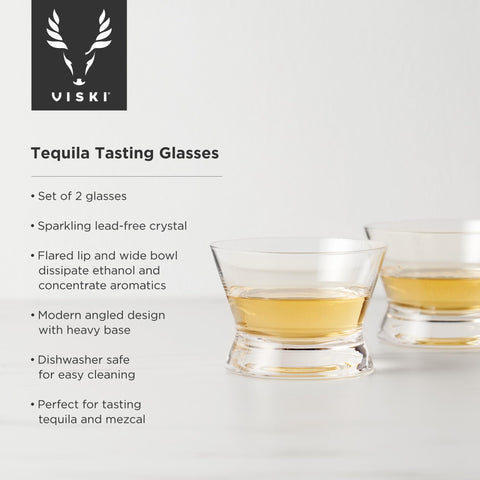 Viski vaso degustación para mezcal y whisky, base estable mejora la experiencia de cata