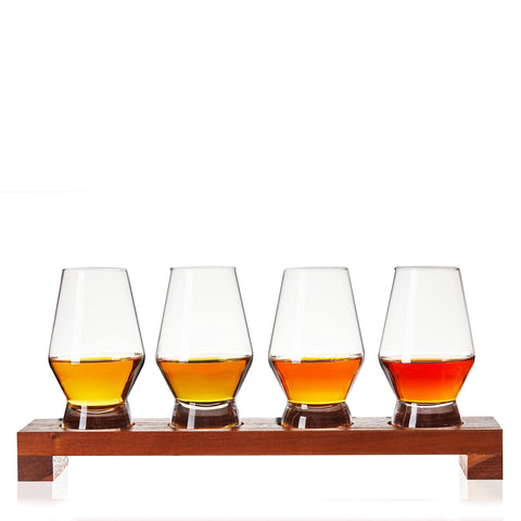 Viski, vasos de cristal 8oz para degustación que realzan aromas