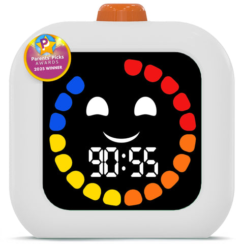 VISSE temporizador visual para niños con 99 minutos y puntos coloridos para mantener la atención