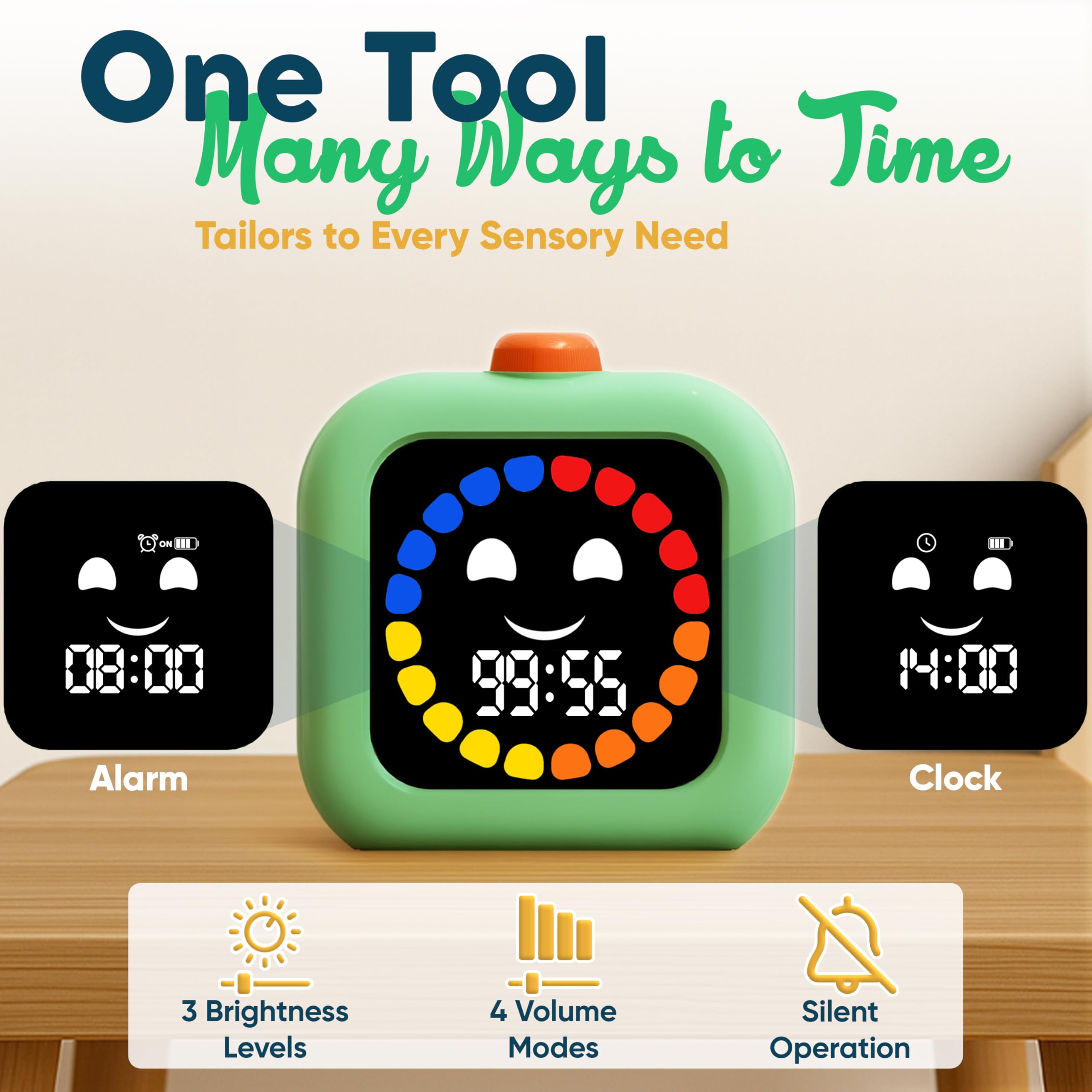 VISSE TimeBuddy útil en aula, terapia y hogar para mejorar foco