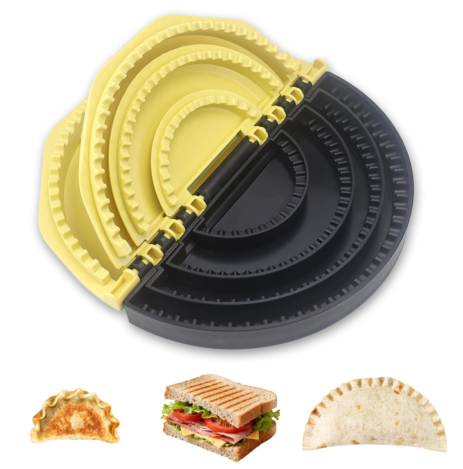 Vitælle: sello de tortilla 4 en 1, desmontable para limpieza rápida y almacenamiento.