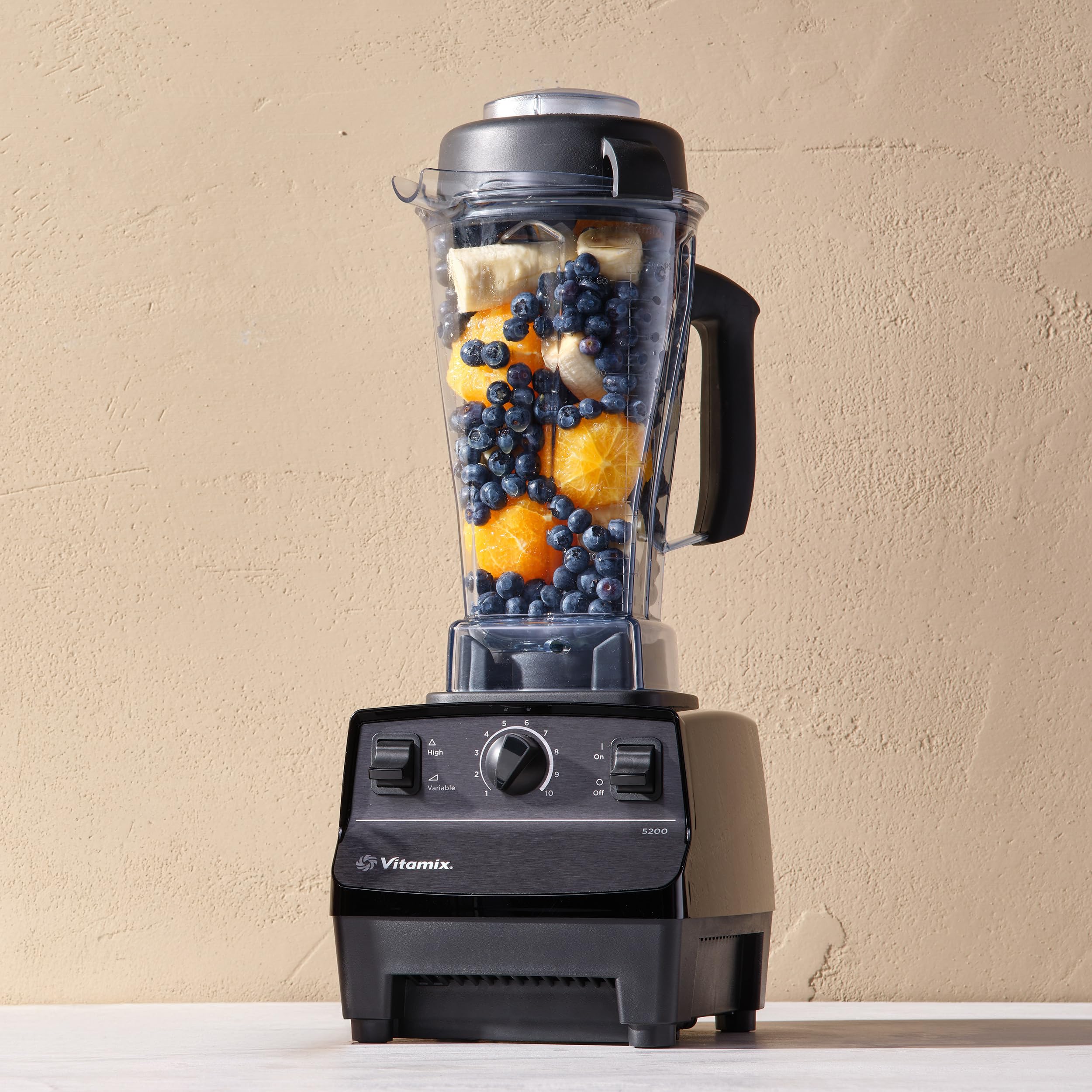 Vitamix 5200: contenedor de 64 onzas para lotes grandes y cremosos