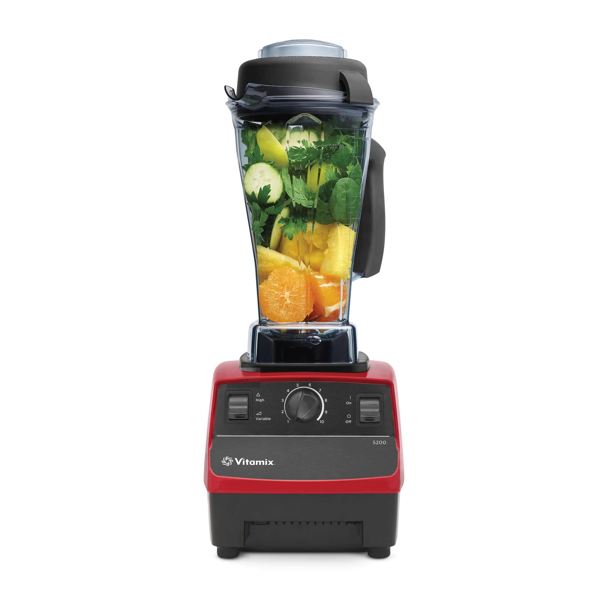 Vitamix 5200 con motor de 2 caballos de fuerza para batidos potentes.