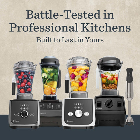 Uso versátil de Vitamix 5200 para batidos, purés y salsas.
