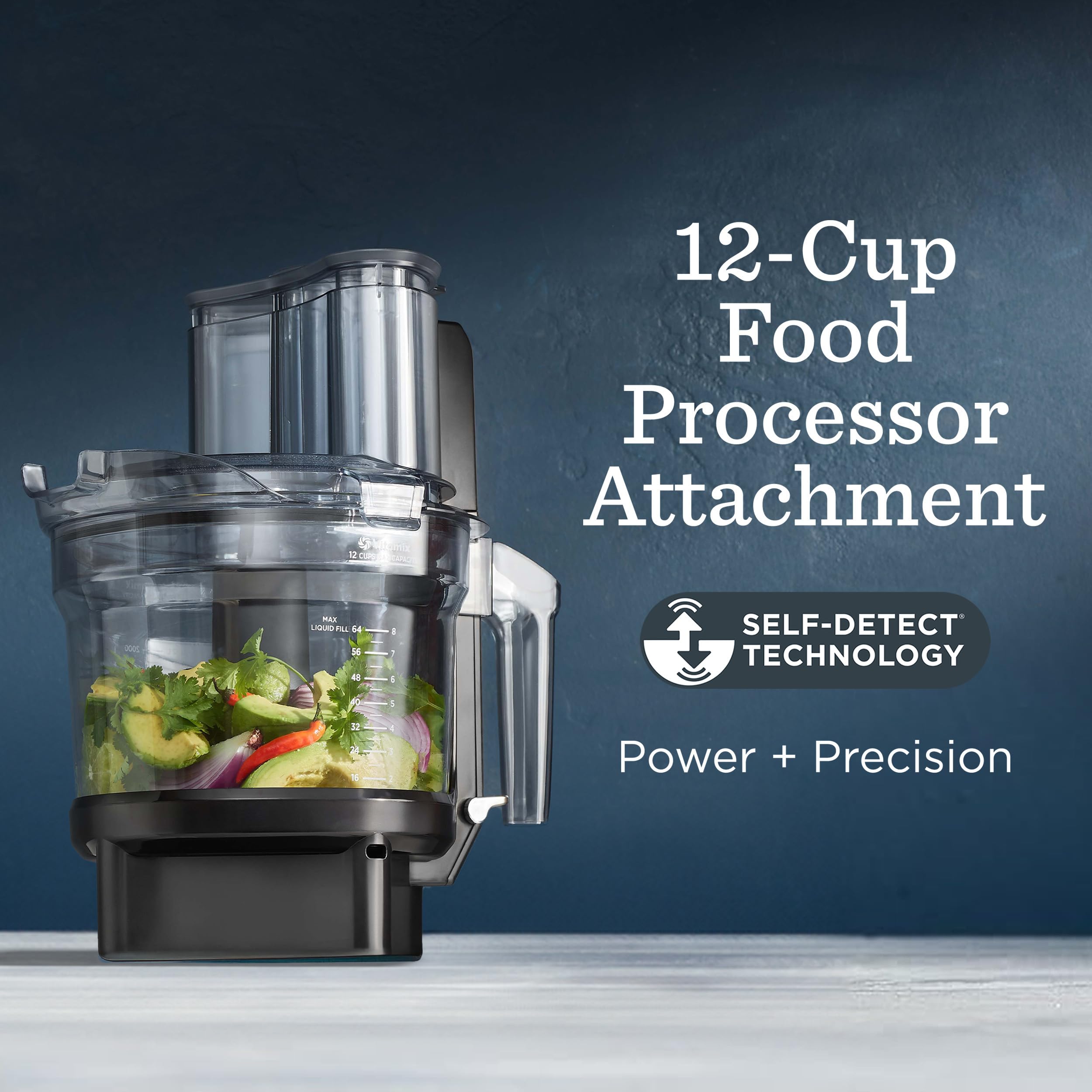 Vitamix: tapa y cierre para apilar y almacenar fácilmente
