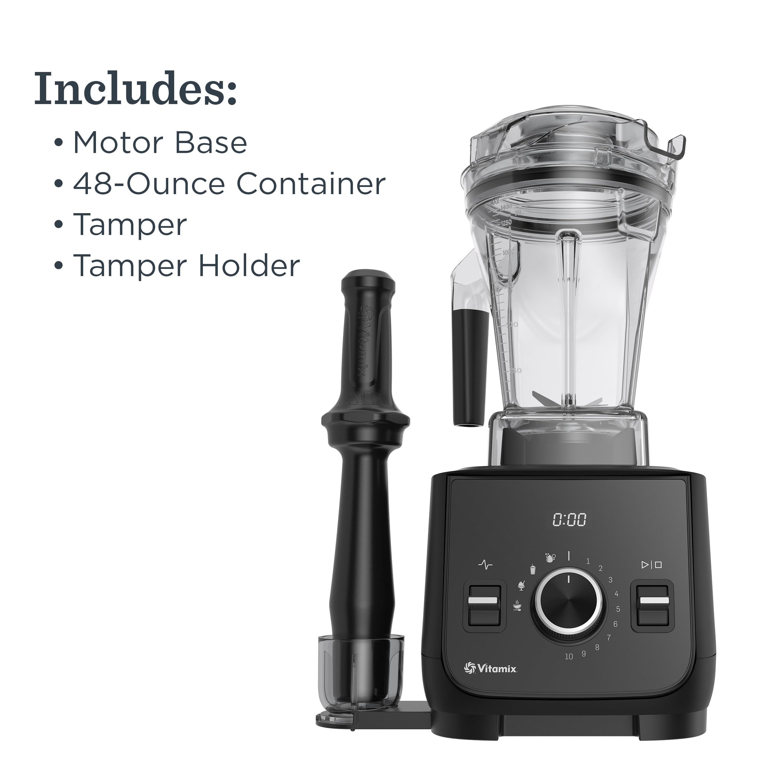 Vitamix Ascent X2 temporizador digital para texturas constantes
