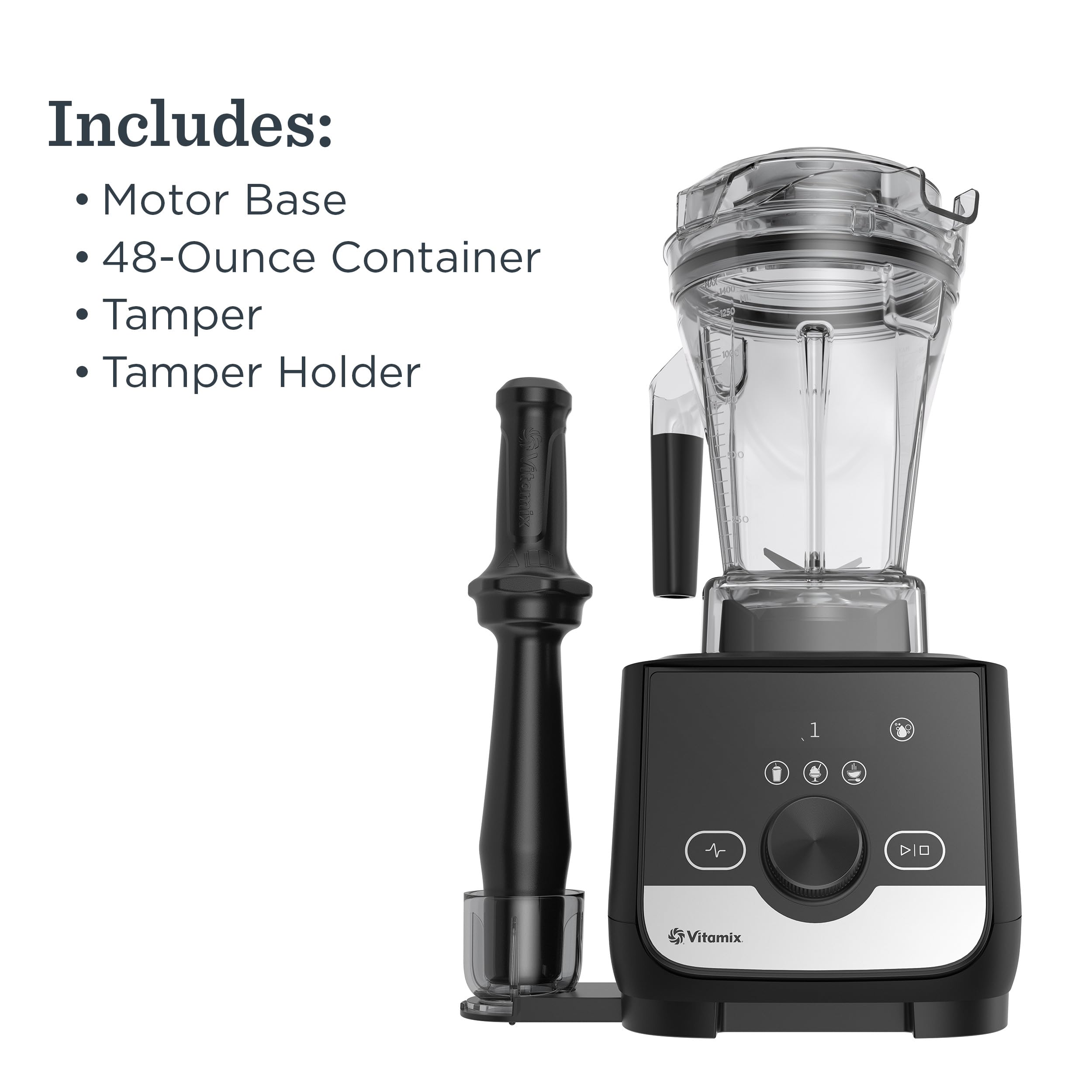 Vitamix Ascent X3 tres programas de mezcla automáticos para resultados consistentes.