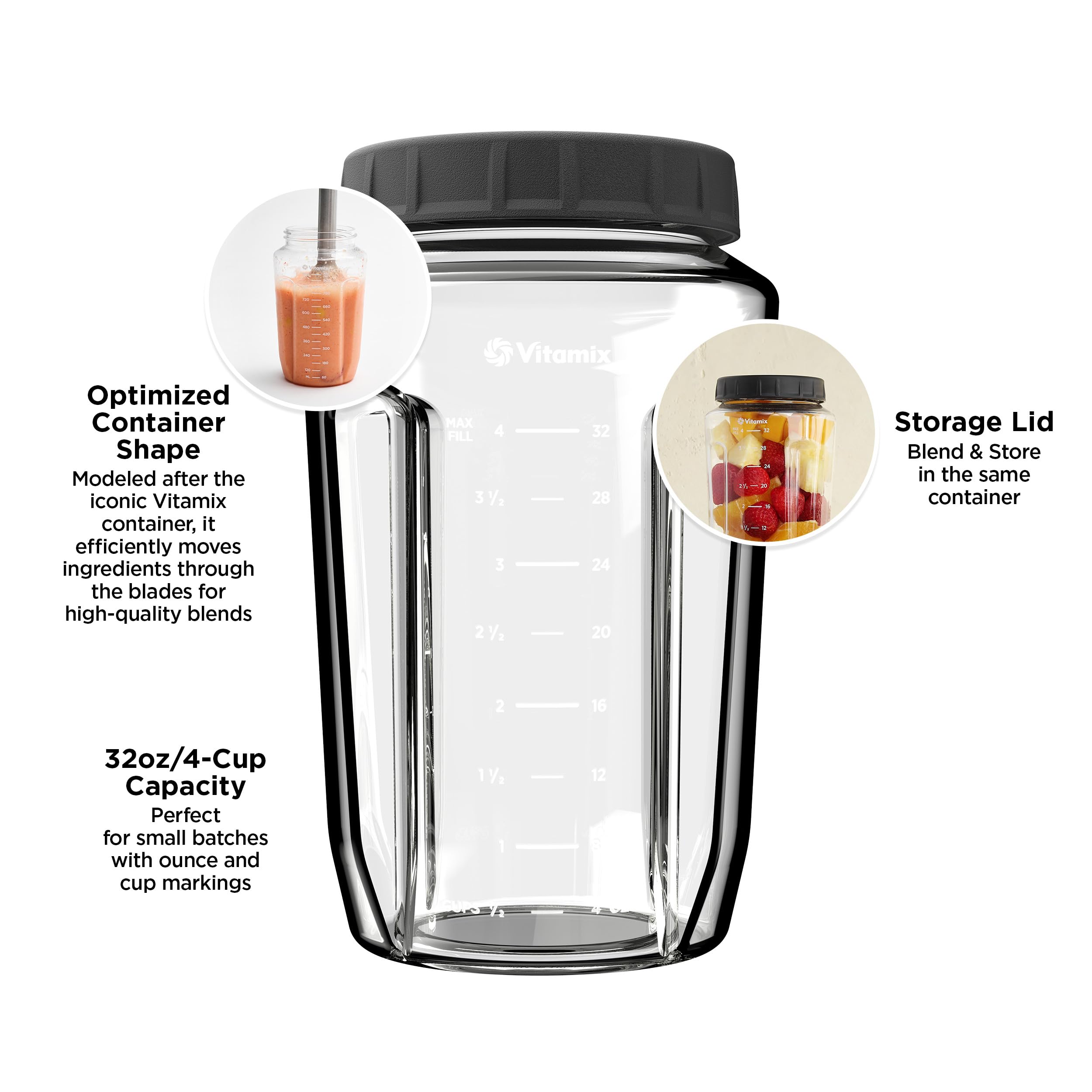 Vitamix batidora de inmersión con cinco velocidades para texturas precisas