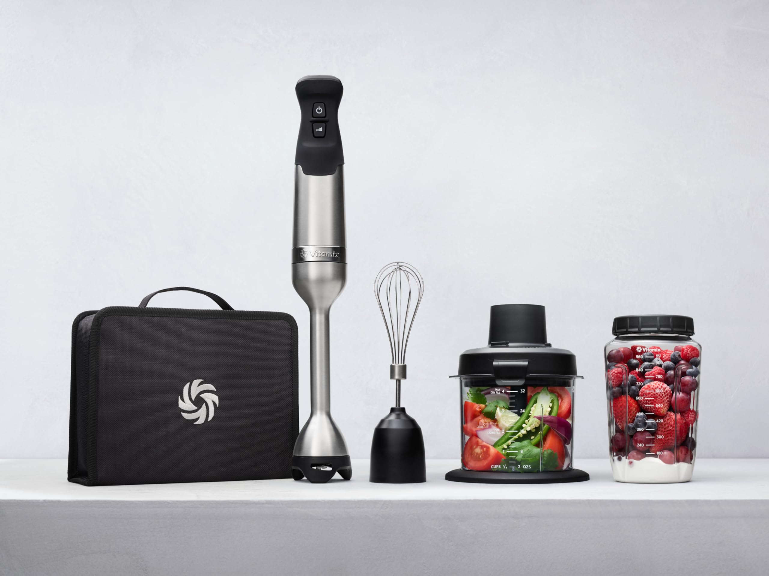 Vitamix batidora de inmersión con jarra de mezcla para batidos y salsas rápidas