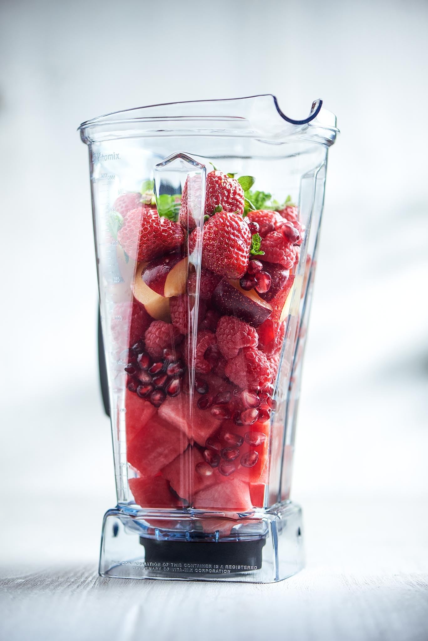Vitamix: boquilla vertedora sin goteo para verter con precisión.