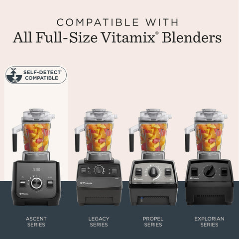 Vitamix compatibilidad con todas las licuadoras Vitamix para máxima versatilidad.