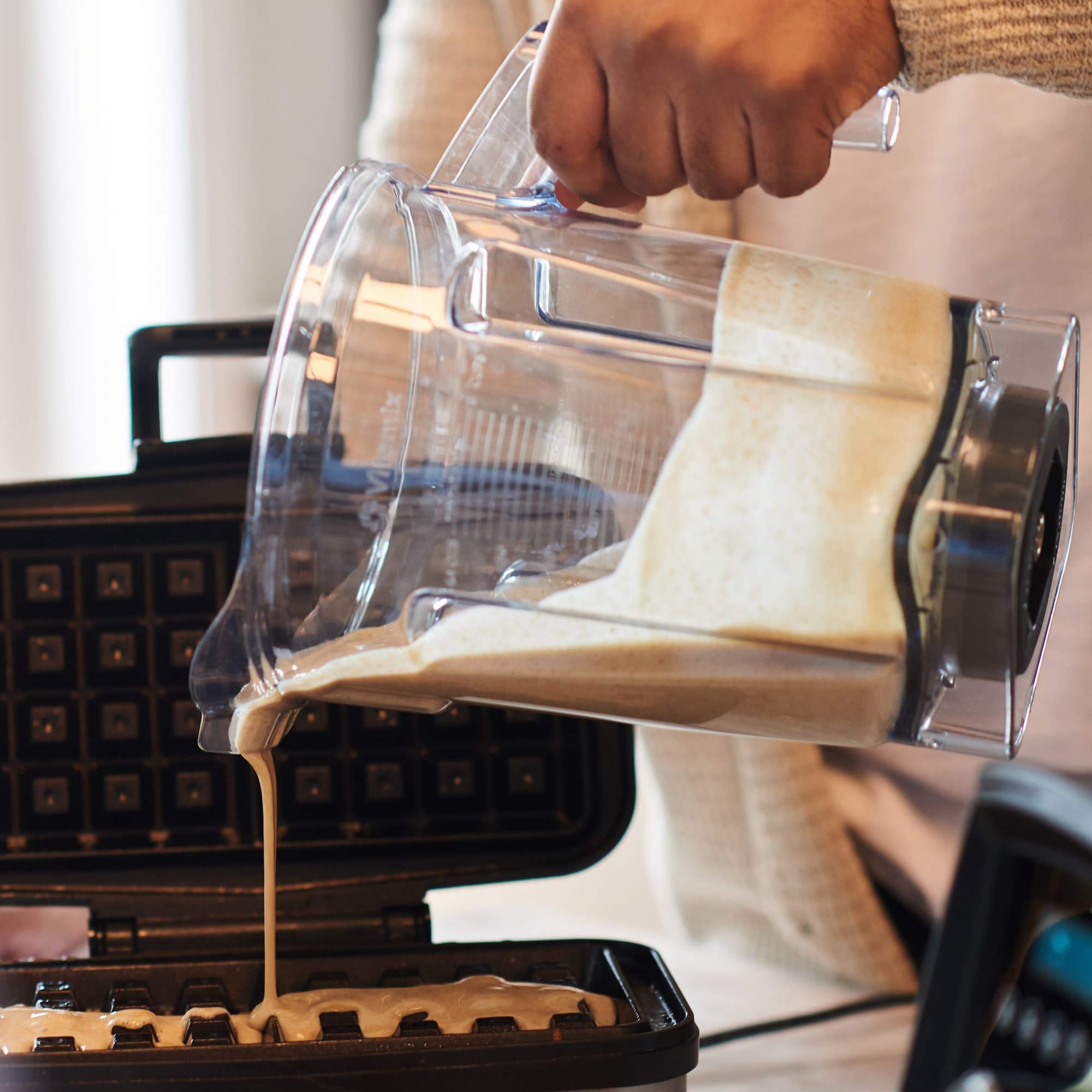 Contenedor Vitamix apto para lavavajillas para limpieza fácil.