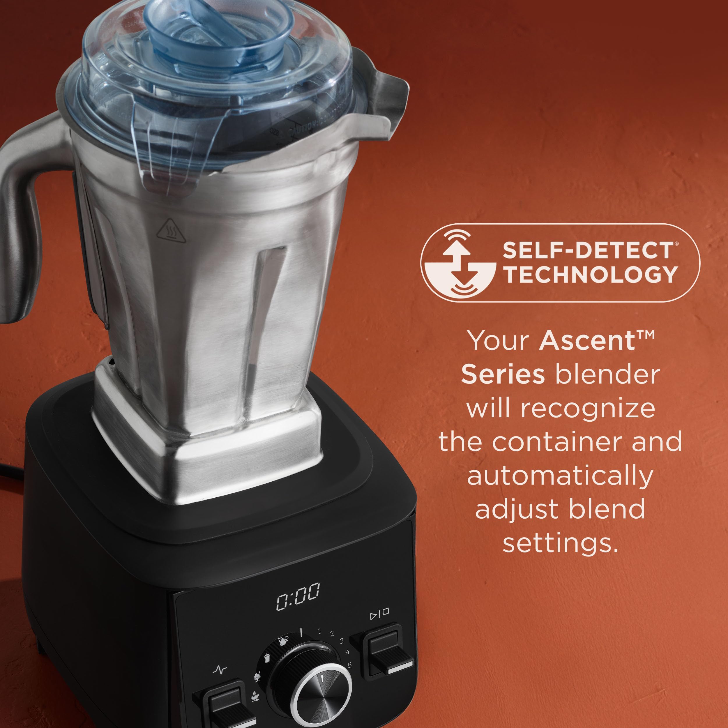 Vitamix: diseño compacto ideal para cocinas con espacio limitado.